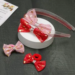 Yellow Bee Girls Set of 2 Hair Accessory Set-7