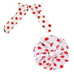 Arendelle Women Red & White Set of 2 Hair Accessory Set-11
