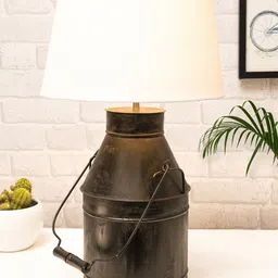 Homesake Grey & White Metal Table Lamps-image-82