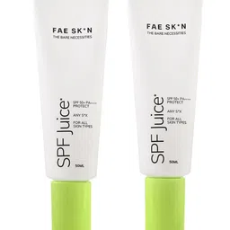 FAE BEAUTY Set of 2 SPF Juice Non-Sticky Comfortable SPF50 Sunscreen - 50 ml each-38