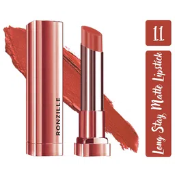 Ronzille Non Drying & Lightweight Long Stay Matte Lipstick - Pastel Red 11-20