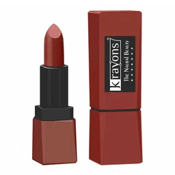 krayons Intense Matte Velvet Touche Waterproof & Longwear Lipstick - Chocolate Caramel 308-image-14