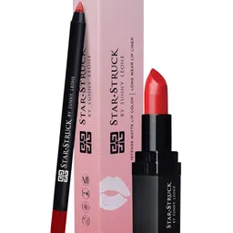 STARSTRUCK BY SUNNY LEONE Women Cherry Bomb 2 Piece Lip Kit Lipstick  Lip Liner-26