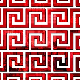 Wall1ders Red 25 Pieces Geometric Shape Self-Adhesive 3D Acrylic Mirror Wall Stickers-84