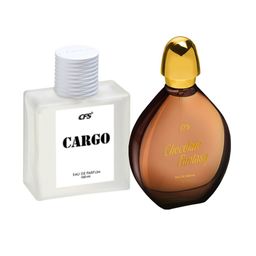 CFS Chocolate Fantasy & Cargo White Set Of 2 Long Lasting Eau De Parfum - 100ml Each-11
