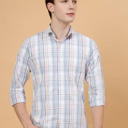 JADEBERRY Standard Tartan Checked Cotton Shirt-image-70