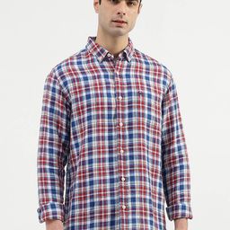 United Colors of Benetton Tartan Checked Button Down Collar Casual Shirt-image-32