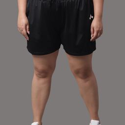 Rute Women Plus Size Cotton Sports Shorts-38