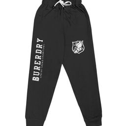 TODD N TEENS Boys Black & White Printed Pure Cotton Joggers-image-82