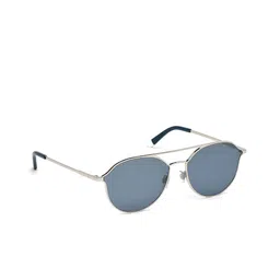 WEB EYEWEAR Unisex Aviator Sunglasses WE0208 59 16X-Blue-image-7