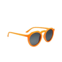 Peter Jones Eyewear Unisex Round Sunglasses with UV Protected Lens-3319OG2-23