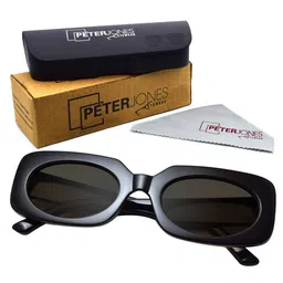 Peter Jones Eyewear Square Sunglasses with UV Protected Lens-image-68