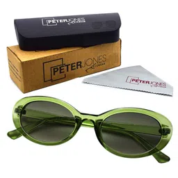 Peter Jones Eyewear Cateye Sunglasses with UV Protected Lens 13026TGR-24