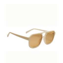 Peter Jones Eyewear  Lens & Brown Square Sunglasses with UV Protected Lens-image-51