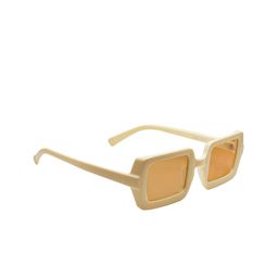 Peter Jones Eyewear Unisex Brown Lens & Brown Square Sunglasses with UV Protected Lens-image-42