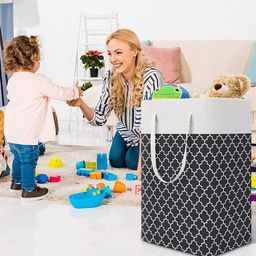 HOUSE OF QUIRK Collapsible Large Laundry Baskets 75L-12