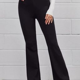 Next One Women Relaxed Straight Leg Flared High-Rise Easy Wash Trousers-picture-30