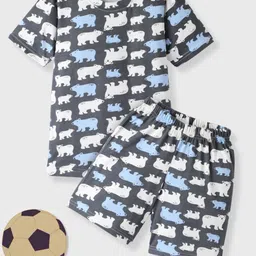 FUNKRAFTS Kids Printed Top With Shorts-71