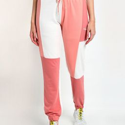 Club York Women Colorblocked Straight-fit Joggers-image-9