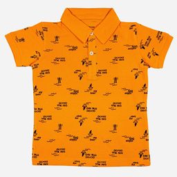 Bodycare Boys Printed Polo Collar T-shirt-picture-37