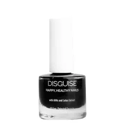 DISGUISE Happy Healthy Gel Nail Polish with AHAs & Lotus Extract 9ml - Wreckless Black 122-47