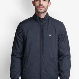 Wildcraft Men Mock Collar Long Sleeves Bomber Jacket-image-6