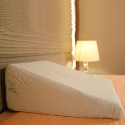 The White Willow White Cooling Gel Infused Memory Foam Bed Wedge Pillow-41