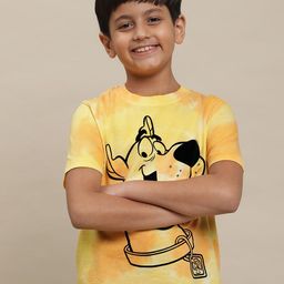 Kids Ville Boys Scooby Doo Printed Pure Cotton Tshirt-image-60