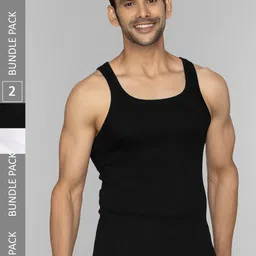 XYXX Men Pack of 2 Pace Combed Cotton For Square Neck Gym Vest-  XYGVEST2PCKN13-image-87