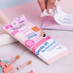 Biore Moist & Hydrating Makeup Remover Facial Sheets - 10 Sheets-12