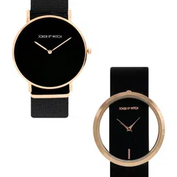 JOKER & WITCH Set Of 2 La Vie & Rose Analogue Couple Watch Gift Set JWCW299-image-4