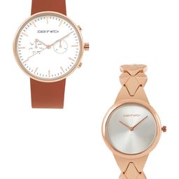 JOKER & WITCH Oats & Honey Couple Watch Gift Set JWCW348-14