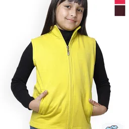 BAESD Girls Pack Of 3 Fleece Lightweight Tailored Jacket-picture-39