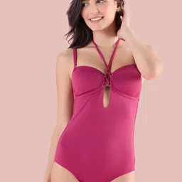 Nykd Chic Tie-Up Detail Swimwear-image-80