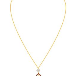 BHIMA 22K Hallmark 916 Purity Yellow Gold Stone Pendant Necklace-image-53