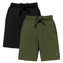 KiddoPanti Boys Pack Of 2 Cotton Shorts-image-95