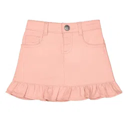 mothercare Girls A-Line Ruffled Mini Skirts-image-5