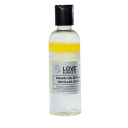LOVE EARTH Argan Oil-Infused Micellar Water Makeup & Pollutant Remover - 100 ml-45