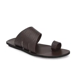 Azzaro Black Men Textured Comfort Sandals-image-23