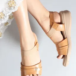 Carlton London Women Open Toe Flats-image-53