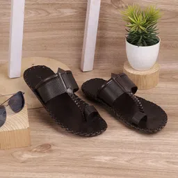 Mochi Men Leather Comfort Sandals-image-66