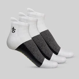 TalkingSox Pack Of 3 Colourblocked Ankle-Length Socks-29