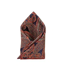 The Tie Hub Men Paisley Printed Pocket Square-image-68