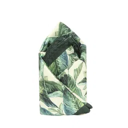 Tossido Men Green & Beige Printed Pure Microfibre Pocket Square-image-42