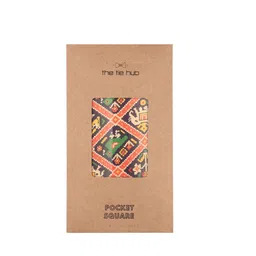 The Tie Hub Printed Microfiber Pocket Square-image-29