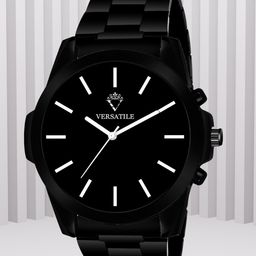 Versatile Men Dial & Bracelet Style Straps Analogue Watch Raina-14