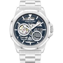 Kenneth Cole Men Stainless Steel Straps Analogue Automatic Motion Watch KCWGL0013602MN-51