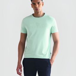 U.S. Polo Assn. Men Brand Logo Printed Round Neck Slim Fit T-shirt-image-56