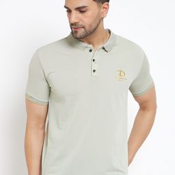 Duke Polo Collar Cotton Slim Fit T-shirt-picture-4
