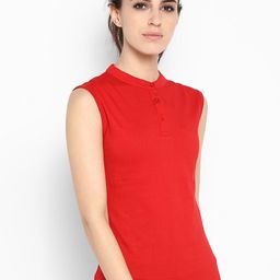 appulse Slim Fit High Neck Cotton T-shirt-image-21